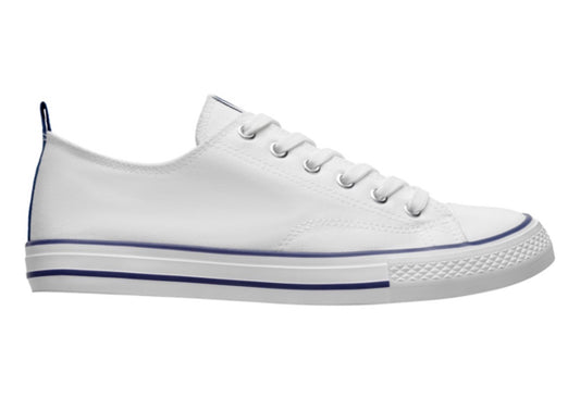 Tenis Casual Personalizados Blancos/Negro
