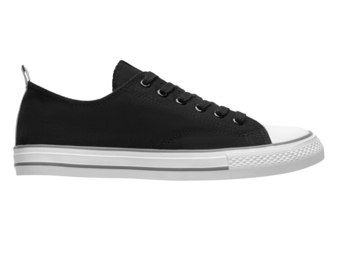 Tenis Casual Personalizados Blancos/Negro